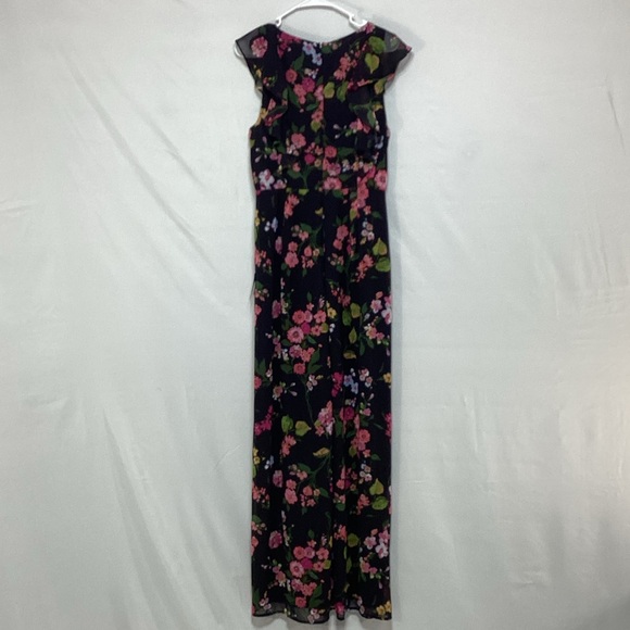 NWT Size Large Lulu's Black Floral Jumpsuit - Picture 8 of 15
